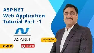 ASP.NET | First web application in .NET using Visual Studio - Video 1 Part 1