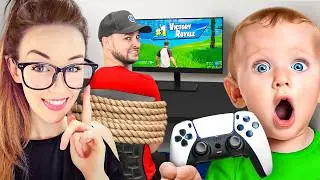 My FAMILY Controls My Fortnite Games!