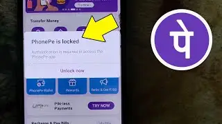 Phonepe Is Locked Authentication Is Required To Access The Phonepe App | Phonepe Is Locked