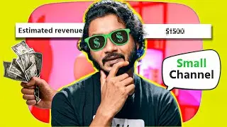 YouTube income from a Small Channel