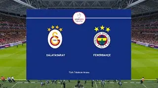 GALATASARAY - FENERBAHÇE | Türk Telekom Arena | eFootball PES 2021