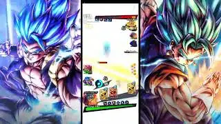 (Dragon ball legends) Ultra Gogeta VS vegito