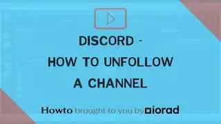 Discord - How to unfollow a channel