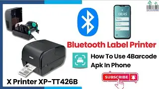 Barcode Printer Bluetooth Barcode Label Printer XP-TT426B 4