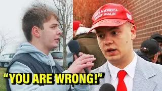 Gen-Z MAGA VERSUS Gen-Z Liberal gets CHAOTIC