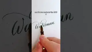 This 115 YEAR OLD PEN is one of my all time favorites!!! 