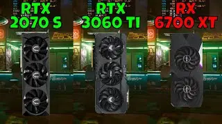 RTX 3060 Ti vs RX 6700 XT vs RTX 2070 Super (Benchmark in 10 Games at 1440p) 2023