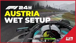 F1 24 Austria WET Car Setup 🌧️