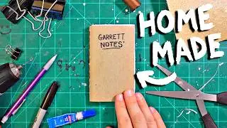 I Made a HOMEMADE Pocket Notebook!