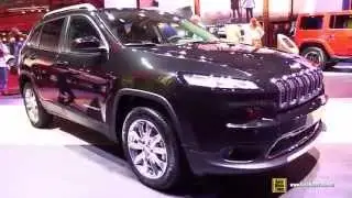 2015 Jeep Cherokee Diesel Limited 4x4 - Exterior and Interior Walkaround - 2014 Paris Auto show