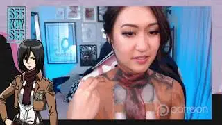 Body Painting Mikasa (AoT) | TIMELAPSE
