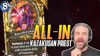 (Hearthstone) All-In Kazakusan Priest - Onyxias Lair New Miniset