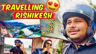 Travelling Rishikesh By Bike😍 || Balram mandal #vlog