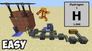 Minecraft Mekanism how to get HYDROGEN (EASY, 2024)