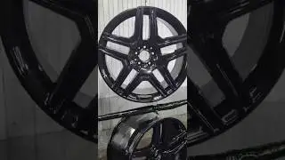 Диски AMG 21” порошковая покраска покрытие полимером ремонт восстановление реставрация +380503203266