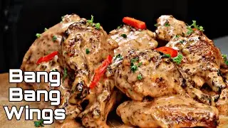 Mouthwatering Bang Bang Wings | Oven Baked Wings