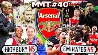 We Built The Ultimate Arsenal PAST and PRESENT!🔴⚪️🤝⚽️