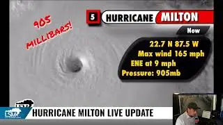 🔴Hurricane Milton Live Update