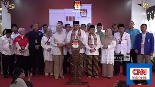 Konpers Ridwan Kamil-Suswono Usai Daftar Pilgub Jakarta ke KPUD