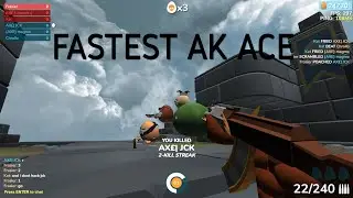 Fastest AK Ace In A Scrim | Shell Shockers