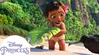 Baby Moana Lends a Helping Hand | Moana | Disney Princess