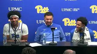 Pitt Men's Basketball | Jeff Capel, Hinson & Cummings Postgame vs. Syracuse | 2.25.23