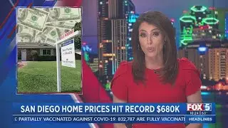 San Diego Home Prices Hit Record $680K