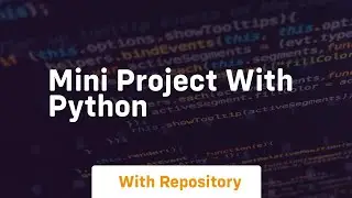 mini project with python