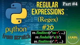 Python Course #20 Regular Expressions / Part 4 - الدارجة المغربية