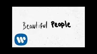 Ed Sheeran - Beautiful People (feat. Khalid) [Official Lyric Video]