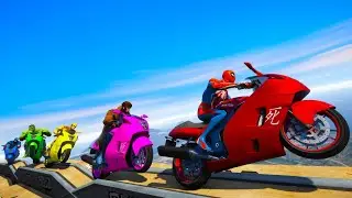 Discussing the challenges associated with various types of vehicles GTA V mod Superheroes Spiderman