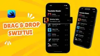 Build a Drag and Drop Reorder Feature in SwiftUI like YouTube Music on IOS 17.0