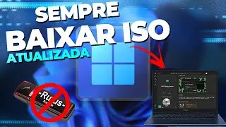 Lançou Na Microsoft Store! Como BAIXAR a ISO Atualizada DE QUALQUER Windows Oficial