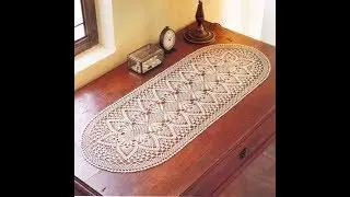 Овальная салфетка 