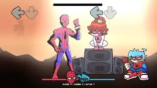 FNF into the Spider-Verse COLLABING WITH VS SPIDERMAN