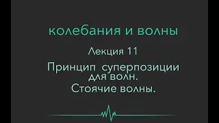 Колебания и волны. Лекция 11. Принцип суперпозиции. Стоячие волны.