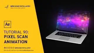 Digital Hi-Tech Pixel Scan Animation - After Effects Tutorial