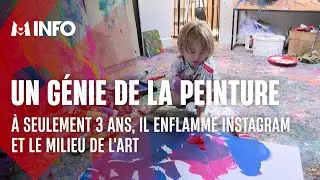 À seulement 3 ans, il enflamme les réseaux et le milieu de l'art