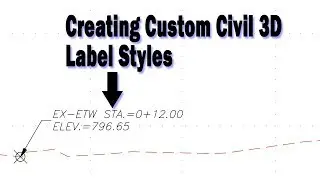 Creating Custom Civil 3D Label Styles to Annotate Linear Crossings in Profile Views