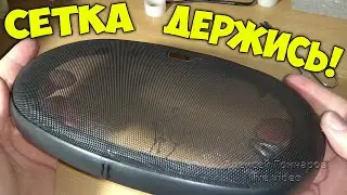Как установить сетку (решетку) динамика авто, если родные крепления не держат, лайфхак