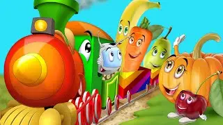 Mini Bambini Kids -🥦Pociąg Witaminkowy 🚂Jedzie Pociąg Z Daleka 🍓