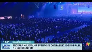 Maior congresso de contabilidade do Brasil encerra hoje em Balneário Camboriú