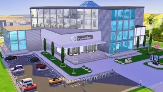 Company Office Building | Stop Motion Build | THE SIMS 4