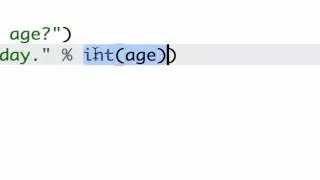 Python 11: Input Non-String