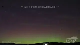 10-08-2024 Picture Rocks, PA - Amazing Aurora Borealis Time Lapse Over 7 Hours