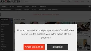 Why Is xHamster Redirecting Users To Sex Ed Videos??