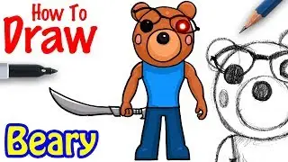 How to Draw Beary | Roblox Piggy