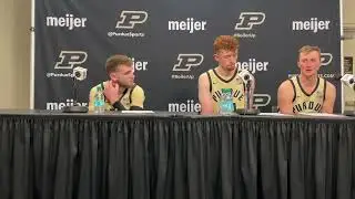 Purdue Boilermakers vs Northern Kentucky Post Game Player Interviews.