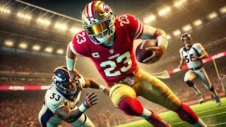 THIS CHRISTIAN MCCAFFREY RUN MADE HIM RAGE QUIT!! MADDEN 25 49ERS VS BRONCOS!