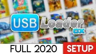 USB Loader GX Setup 2020 (Play ISO Backups)